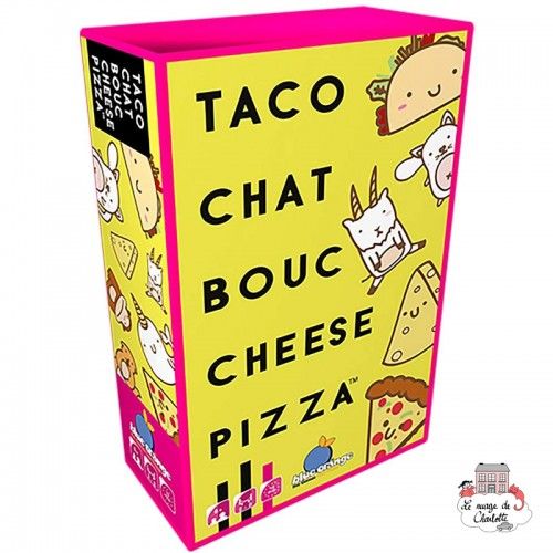 Taco Chat Bouc Cheese Pizza - BOR-01115 - Blue Orange - Board Games - Le Nuage de Charlotte