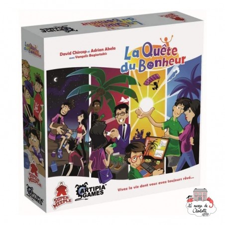 La Quete du Bonheur - SME-00855 - Super Meeple - Board Games - Le Nuage de Charlotte