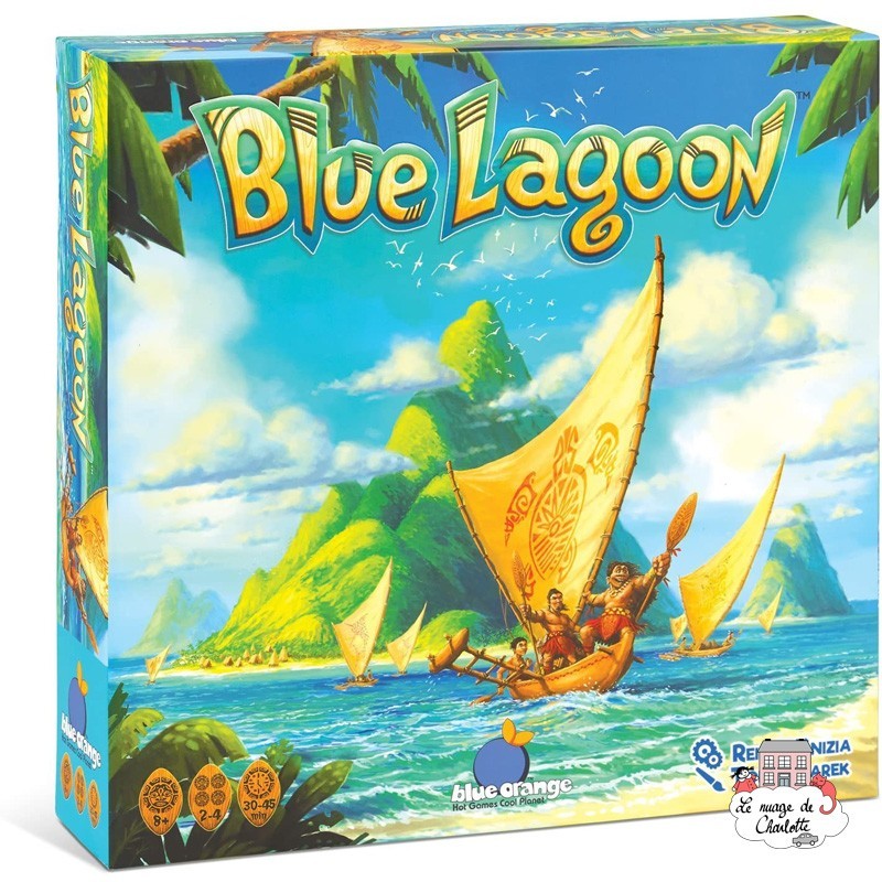 Blue Lagoon - BOR-00724 - Blue Orange - Jeux de société - Le Nuage de Charlotte