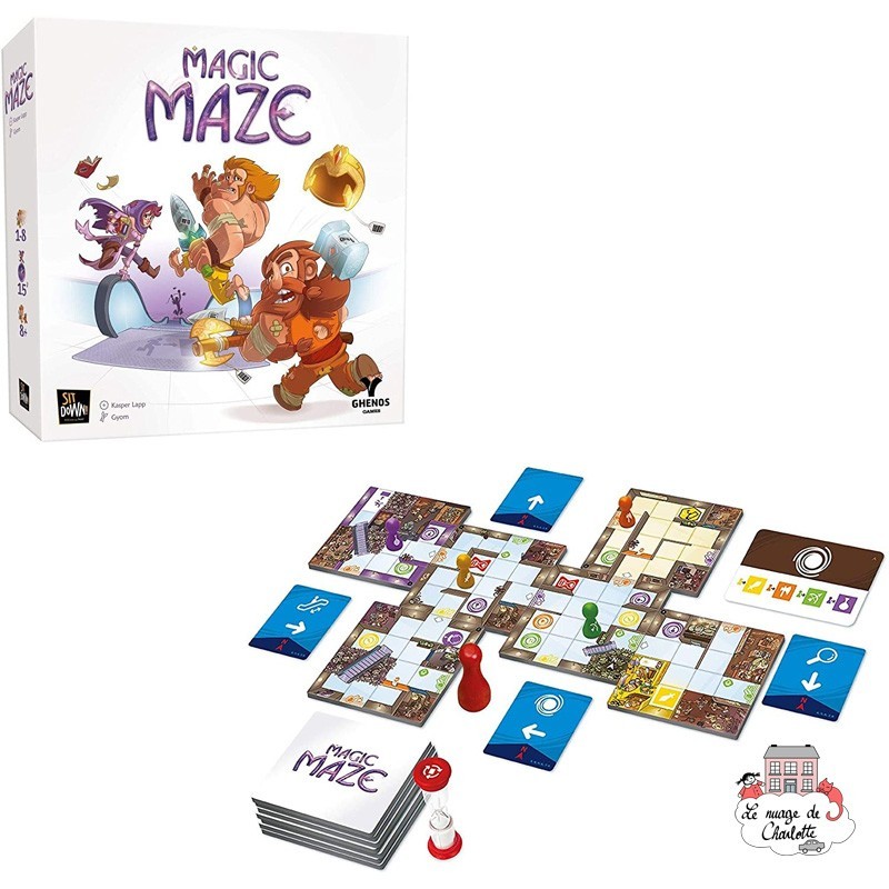 Magic Maze - SIT-00447 - Sit-Down! - Board Games - Le Nuage de Charlotte