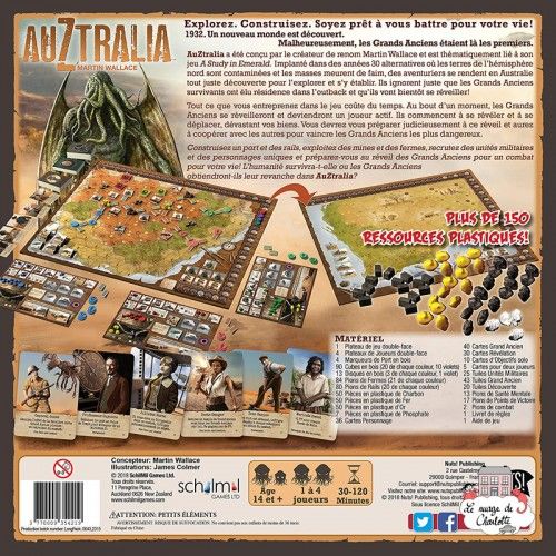 AuZtralia - NUT-00778 - Nuts - Board Games - Le Nuage de Charlotte