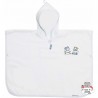 Bath poncho (T86/92) - Little Mice - White - BBJ-ponchomice - bébé-jou - Bath linen - Le Nuage de Charlotte