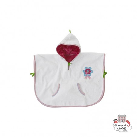 Bath poncho (T86/92) - ABC - BBJ-ponchoABC - bébé-jou - Bath linen - Le Nuage de Charlotte