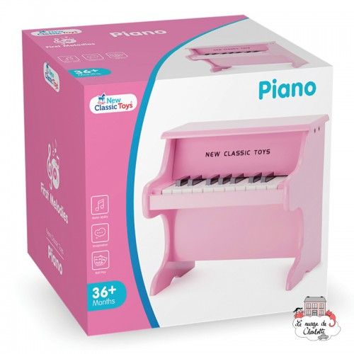 Piano rose - 18 touches - NCT-10158 - New Classic Toys - Musique - Le Nuage de Charlotte