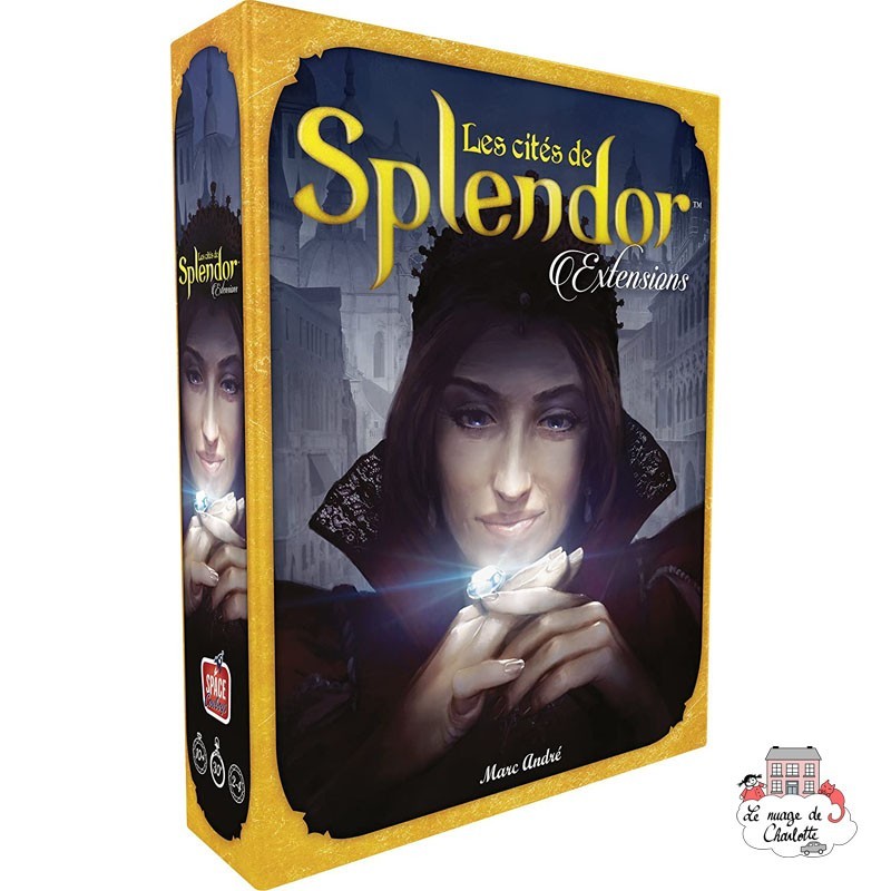 Splendor - Ext. - Les Cités De Splendor - SPC-191076 - Space Cowboys - Jeux de société - Le Nuage de Charlotte