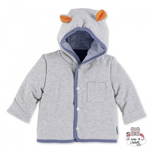 Hooded Jacket Norbert the Hipp - STE-2621620-513 - Sterntaler - Jackets - Le Nuage de Charlotte