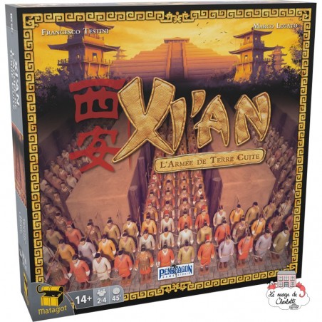 Xi'An - L'Armée de Terre Cuite - MAT-114110 - Matagot - Board Games - Le Nuage de Charlotte