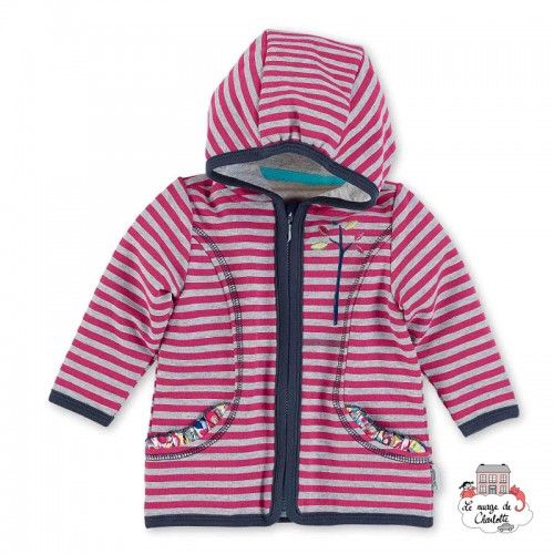 Veste à capuche Emilie Hibou - STE-2621621-745 - Sterntaler - Vestes - Le Nuage de Charlotte