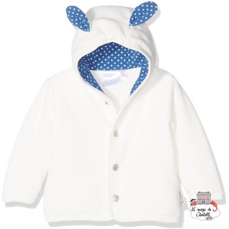 Veste à capuche Stanley le Mouton - STE-5611628-903 - Sterntaler - Vestes - Le Nuage de Charlotte