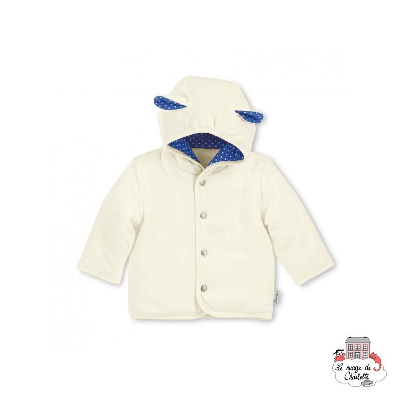 Hooded Jacket Stanley the Sheep - STE-5611628-903 - Sterntaler - Jackets - Le Nuage de Charlotte