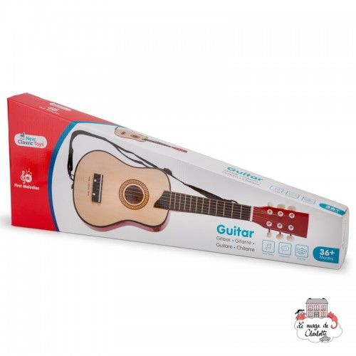 Guitare de Luxe - Naturelle - NCT-10304 - New Classic Toys - Musique - Le Nuage de Charlotte