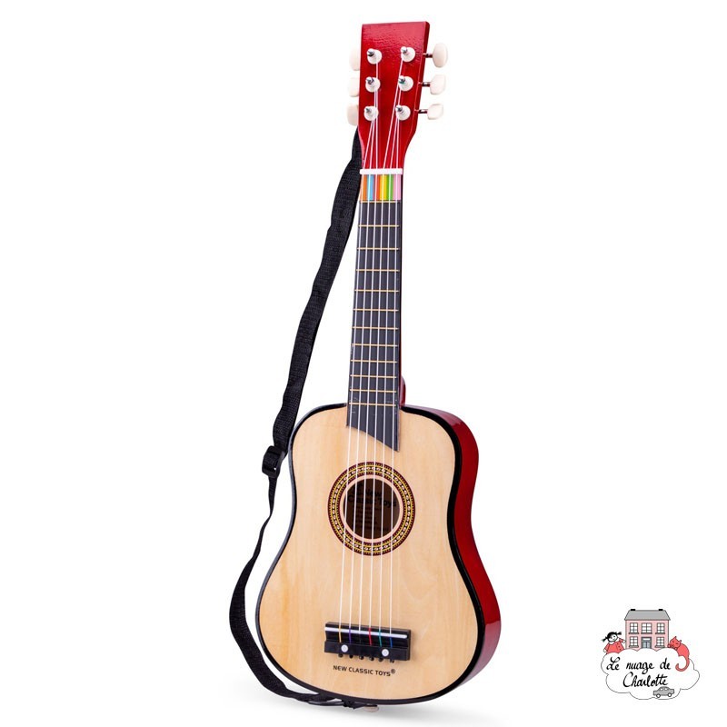 Guitare de Luxe - Naturelle - NCT-10304 - New Classic Toys - Musique - Le Nuage de Charlotte