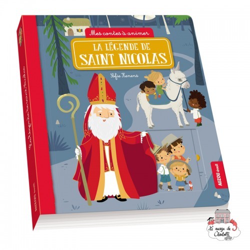 Mes contes à animer - La légende de saint Nicolas - AUZ-9782733853542 - Editions Auzou - Albums et Contes Classiques - Le Nua...