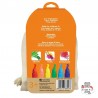 Silky Crayons Canvas Bag - Renard - AVE-7337099 - Avenir - Stylos, crayons, ... - Le Nuage de Charlotte