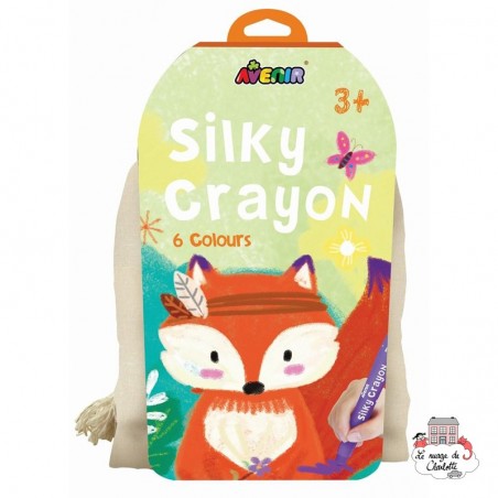 Silky Crayons Canvas Bag - Renard - AVE-7337099 - Avenir - Stylos, crayons, ... - Le Nuage de Charlotte