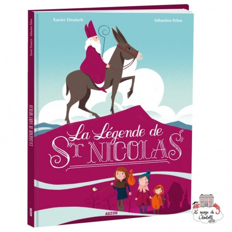 La légende de saint Nicolas - AUZ-9782733856321 - Editions Auzou - Books - Le Nuage de Charlotte