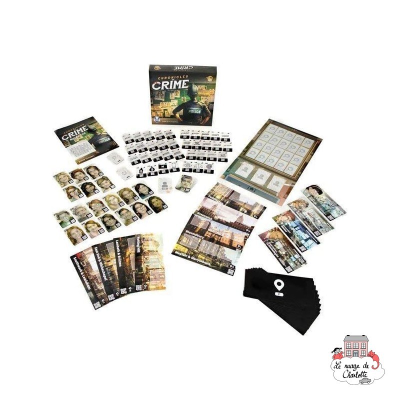 Chronicles of Crime - LDG-00859 - Lucky Duck Games - Jeux de société - Le Nuage de Charlotte