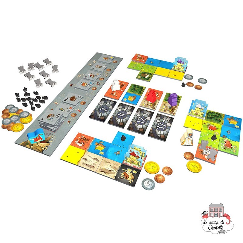 Queendomino - BOR-00502 - Blue Orange - Jeux de société - Le Nuage de Charlotte