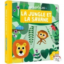 Mon Anim'agier - La jungle et savane - AUZ-9782733857212 - Editions Auzou - Preschool - Le Nuage de Charlotte