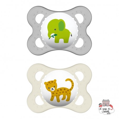 MAM Original 0+ - Pack 2 pacifiers - MAM-3916574a - MAM - Baby bottles and pacifiers - Le Nuage de Charlotte