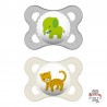 MAM Original 0+ - Pack 2 pacifiers - MAM-3916574a - MAM - Baby bottles and pacifiers - Le Nuage de Charlotte