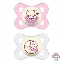 MAM Original Night 0+ - Pack 2 pacifiers - MAM-3916608b - MAM - Baby bottles and pacifiers - Le Nuage de Charlotte