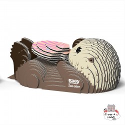 Eugy 060 - Sea Otter - EUG-5313955 - dodoland - Maquettes en carton - Le Nuage de Charlotte