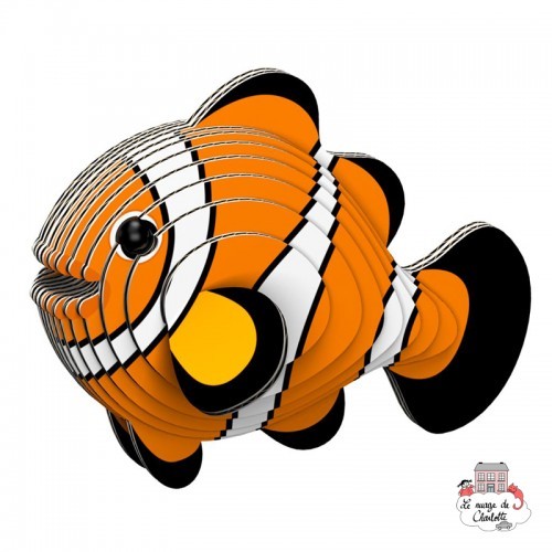 Eugy 037 - Clownfish - EUG-5313999 - dodoland - Maquettes en carton - Le Nuage de Charlotte