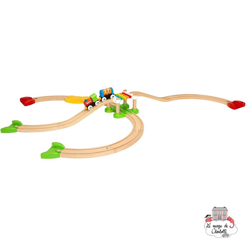 Mon premier circuit de découverte - BRI-33727 - Brio - Petits trains en bois - Le Nuage de Charlotte