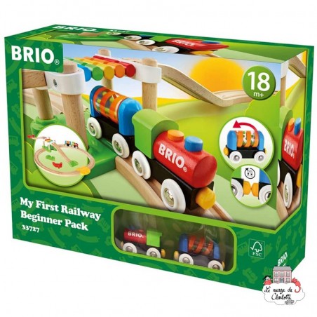 Mon premier circuit de découverte - BRI-33727 - Brio - Petits trains en bois - Le Nuage de Charlotte