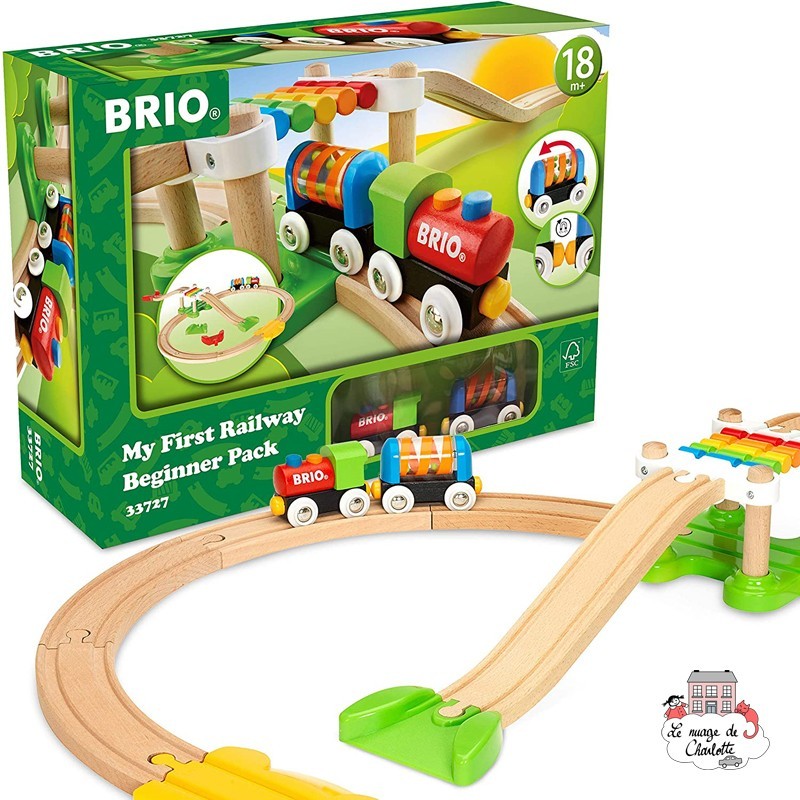 Mon premier circuit de découverte - BRI-33727 - Brio - Petits trains en bois - Le Nuage de Charlotte