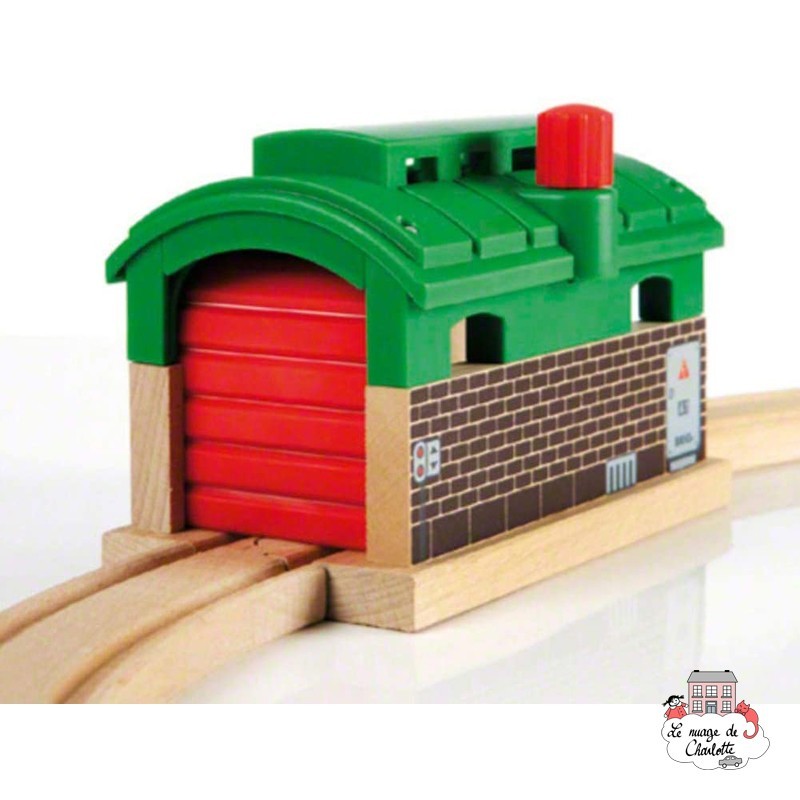 Tunnel garage - BRI-33574 - Brio - Petits trains en bois - Le Nuage de Charlotte