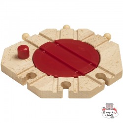 Mechanical Turntable - BRI-33361 - Brio - Wooden Railway and Trains - Le Nuage de Charlotte