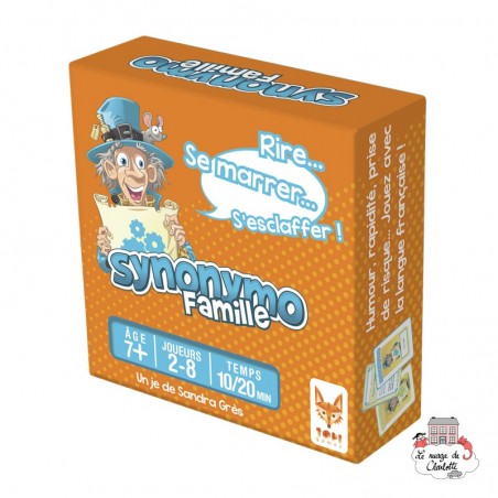 Synonymo Famille - TOP-TOPI91186 - Topi Games - Jeux de société - Le Nuage de Charlotte