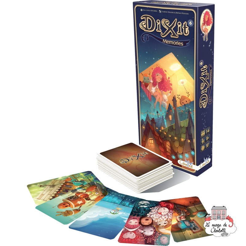 Dixit - Ext. 6 Memories - LIB-930128 - Libellud - Jeux de société - Le Nuage de Charlotte