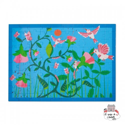 Hummingbirds Puzzle - SCR-6181093 - Scratch - Puzzles for the bigger ones - Le Nuage de Charlotte