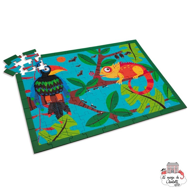 Puzzle Toucan dans la Jungle - SCR-6181092 - Scratch - Puzzles pour les plus grands - Le Nuage de Charlotte