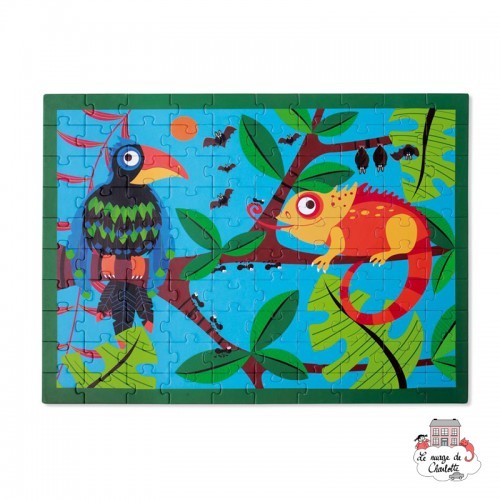 Toucan Jungle Puzzle - SCR-6181092 - Scratch - Puzzles for the bigger ones - Le Nuage de Charlotte