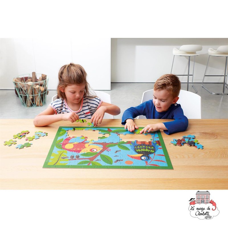 Puzzle Toucan dans la Jungle - SCR-6181092 - Scratch - Puzzles pour les plus grands - Le Nuage de Charlotte