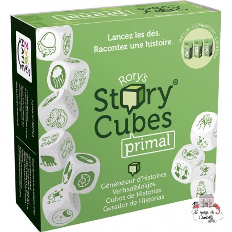 Rory's Story Cubes - primal - ZYG-CAR0105 - Zygomatic - Jeux de société - Le Nuage de Charlotte