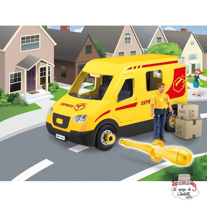 Junior Kit - Parcel Service Vehicle - REV-00814 - Revell - Toys to assemble - Le Nuage de Charlotte