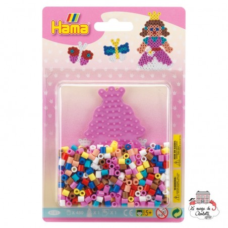 Midi Bead Kit - Princess - HAM-4181 - Hama - Ironing Beads - Le Nuage de Charlotte