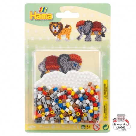 Kit de perles Midi - Elephant - HAM-4183 - Hama - Perles à repasser - Le Nuage de Charlotte