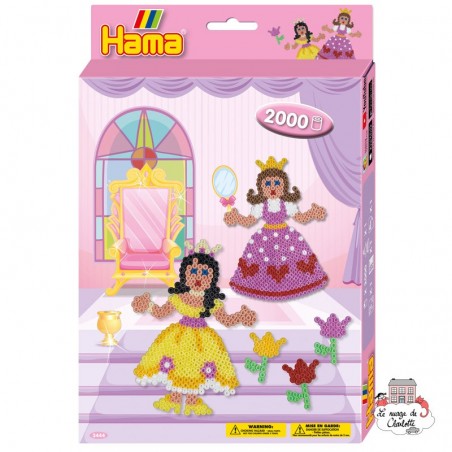 Kit de perles Midi - Princesses - HAM-3444 - Hama - Perles à repasser - Le Nuage de Charlotte