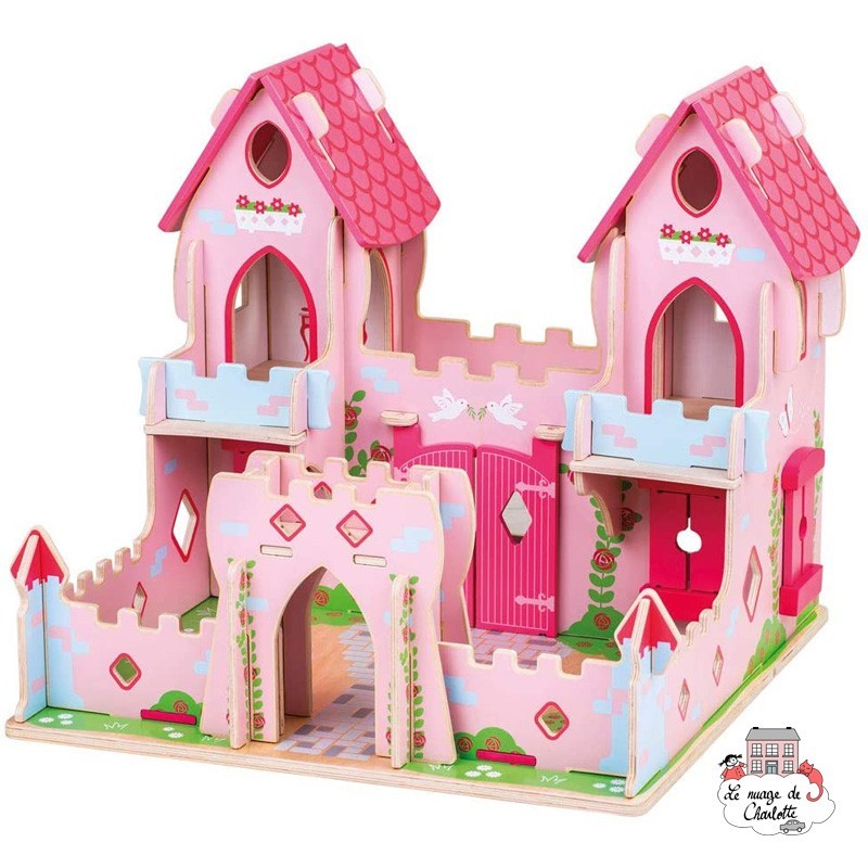 Fairytale Palace - BIG-JT150 - Bigjigs - Doll's Houses - Le Nuage de Charlotte