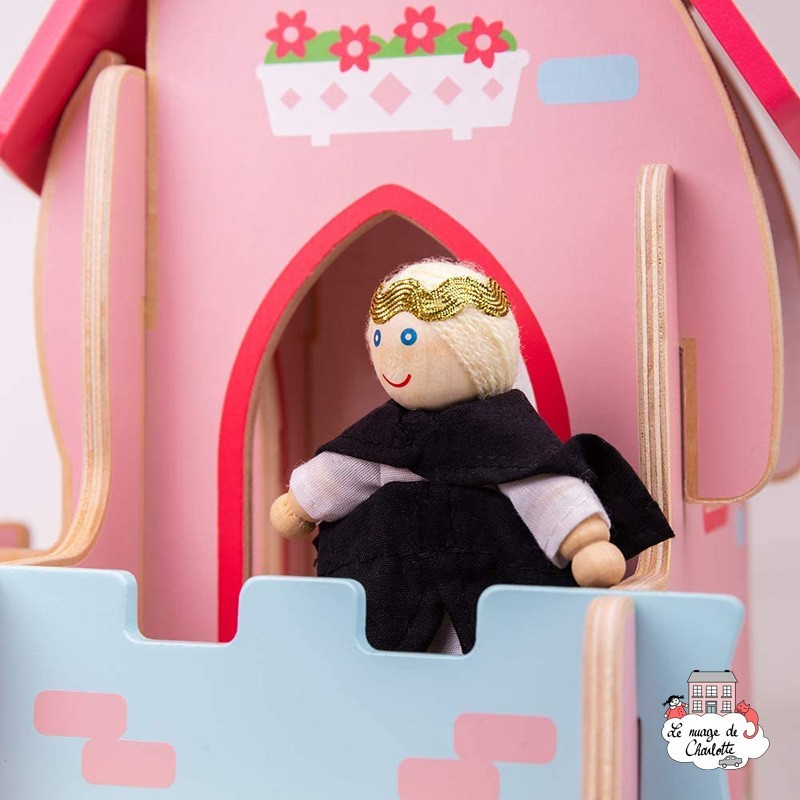 Fairytale Palace - BIG-JT150 - Bigjigs - Doll's Houses - Le Nuage de Charlotte