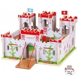 Château du roi George - BIG-JT154 - Bigjigs - Figurines et accessoires - Le Nuage de Charlotte