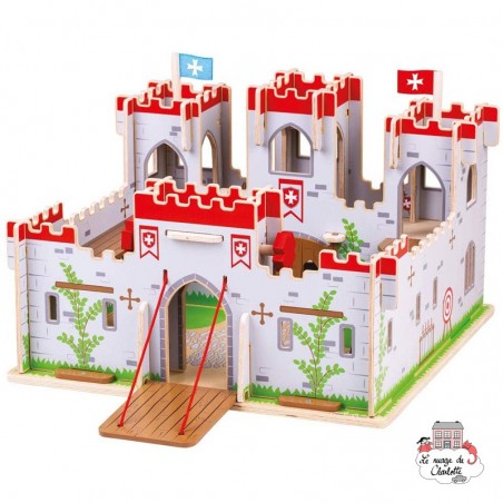 Château du roi George - BIG-JT154 - Bigjigs - Figurines et accessoires - Le Nuage de Charlotte