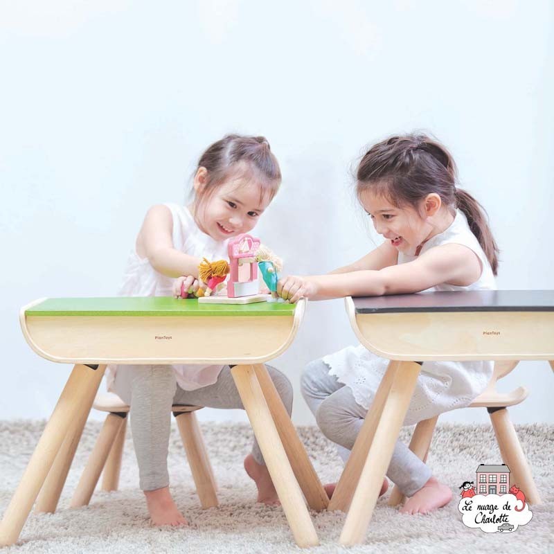 Table & Chair - PLT-8700 - PlanToys - Children's furniture - Le Nuage de Charlotte