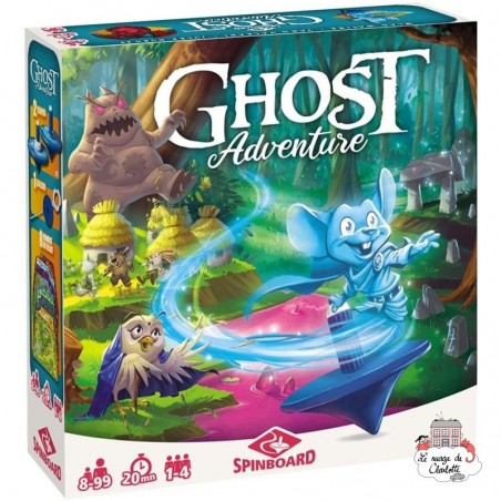 Ghost Adventure - SPB-01326 - Spinboard - Board Games - Le Nuage de Charlotte